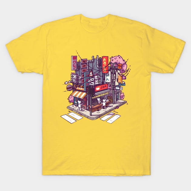 tiny tokyo T-Shirt by mestiso